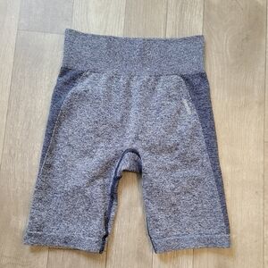 Gym shark shorts Heathered Blue Gray Size Medium Athletic